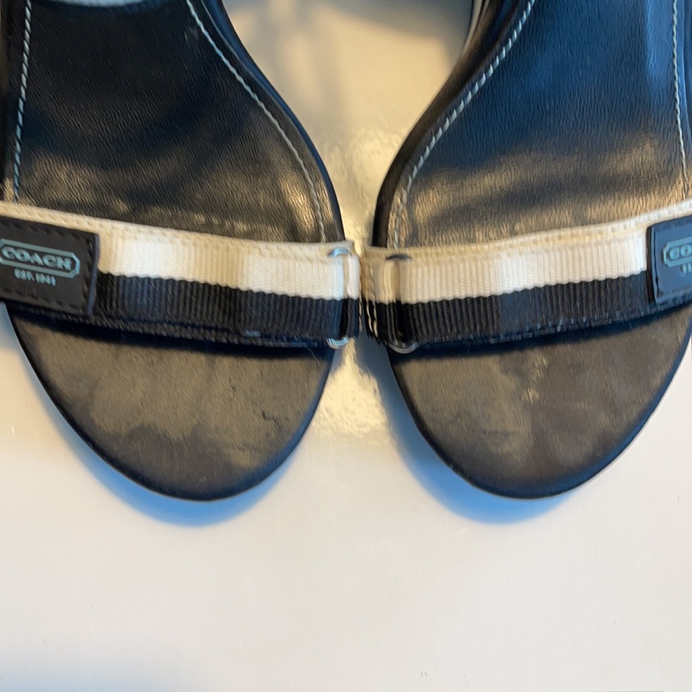 Coach Wedge-Heeled Sandals - Picture 8 of 16